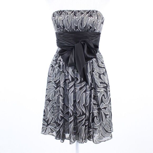 BCBG Max Azria gray dress 0 - Picture 1 of 8